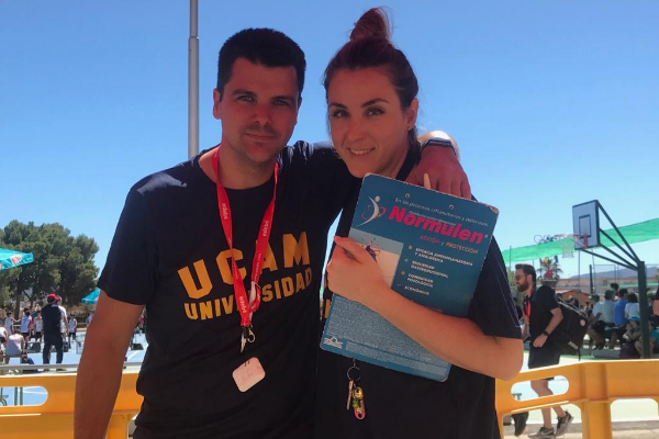 NUESTRA REPORTERA PILAR EN ACCIÓN