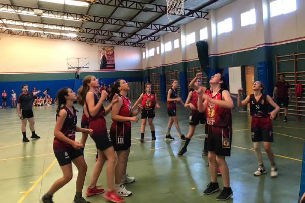 FINAL BALONCESTO INFANTIL FEMENINA CARTAGENA B VS ZARAGOZA