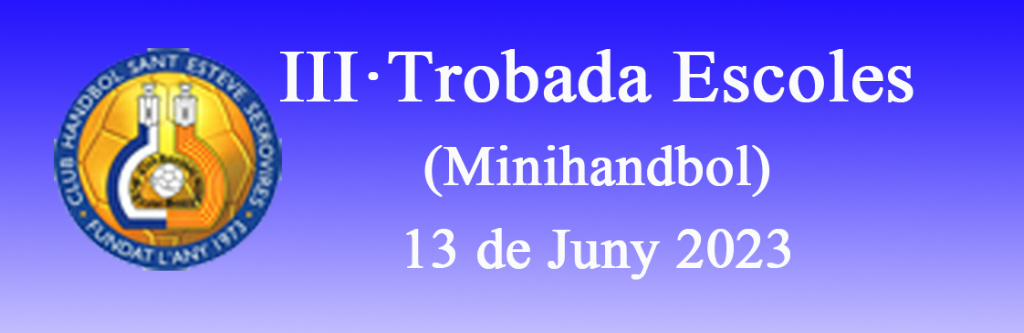 III·Trobada Escoles