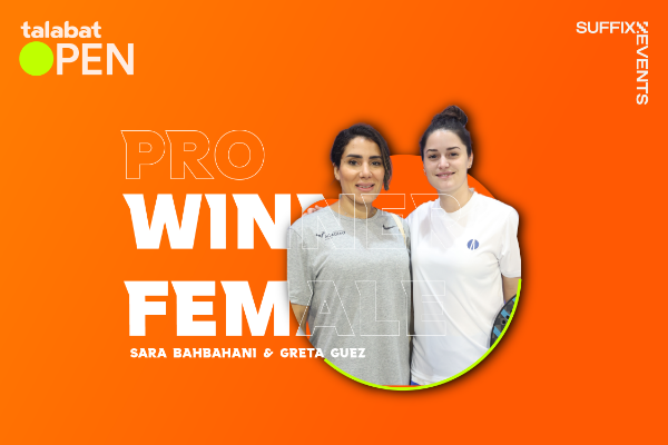 FEMALE WINNER - PRO