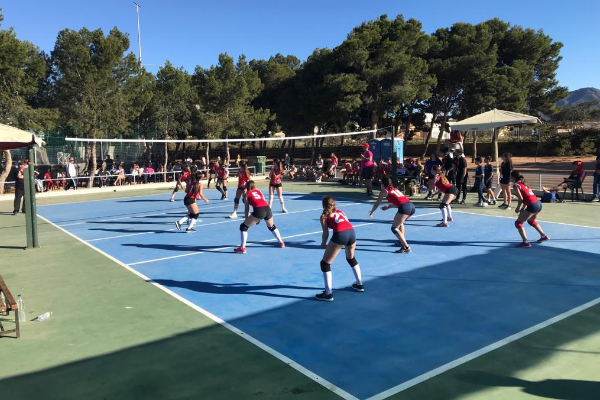 FINAL INFANTIL VOLEY  ELCHE VS ALICANTE