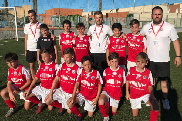 EQUIPO DE BURRIANA GANADOR DE LA FINAL DE FÚTBOL